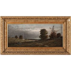 Landscape With Cottage by Harvey Joiner