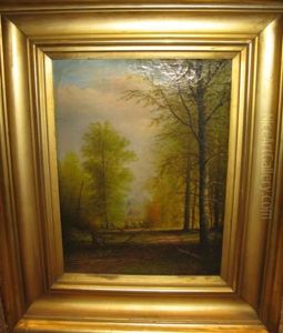 Wooded Country Road by Harvey Joiner