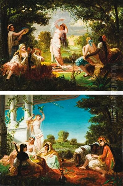 Danse Au Harem Et Detente Au Harem (2 Works) - view 1