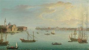 Saint Mark"s Basin With San Giorgio Maggiore And The Giudecca