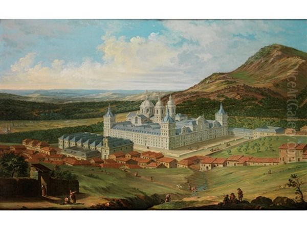 Blick Auf Den Escorial - view 1