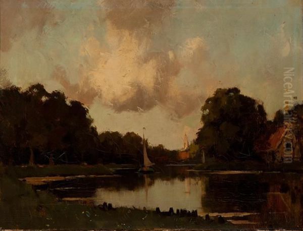 View Of The River De Vecht - view 1