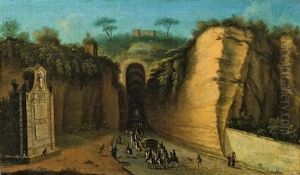 Crypta Neapolitana Mit Hofequipage (la Grotta Di Pozzuoli)