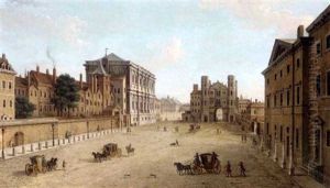 A View Of Whitehall With The Banqueting House And The Holbein Gate