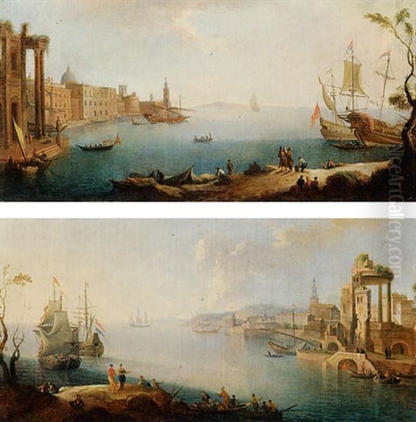 Capriccio Marino Con Porto E Bastioni - view 1
