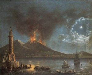 Eruzione Del Vesubio, Notturno