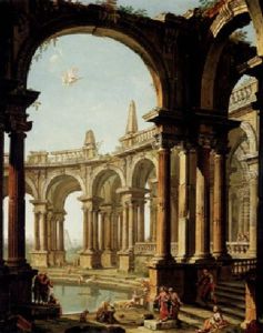 The Pool Of Bethesda by Antonio Joli