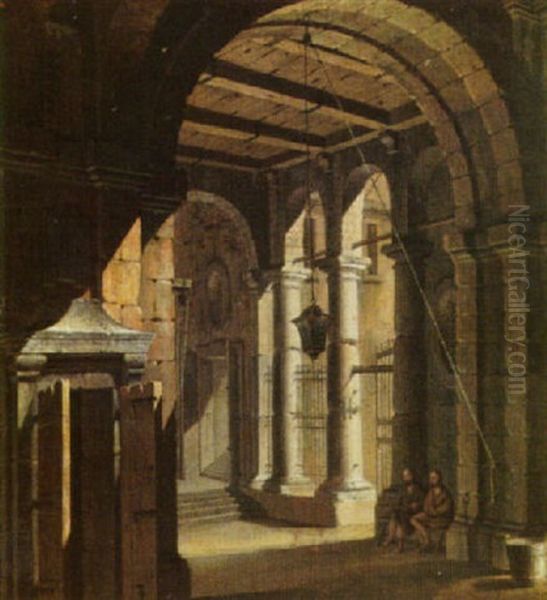A Prison Loggia - view 1