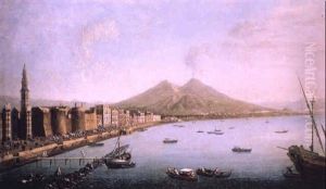 Vue Du Port De Naples