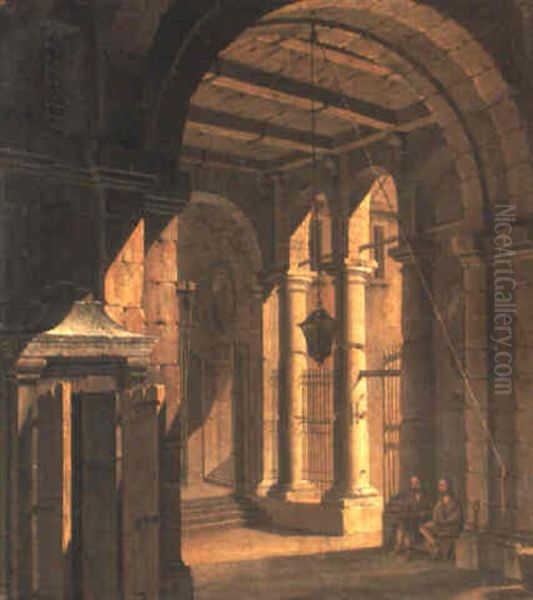 Prison Corridor - view 1