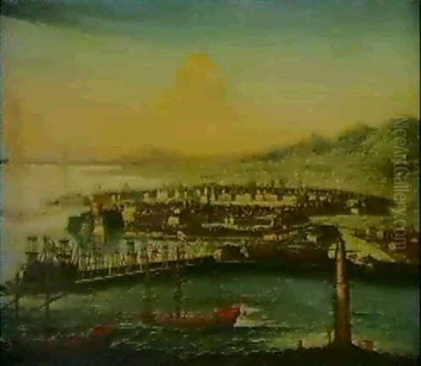 Le Port De La Valette A Malte - view 1
