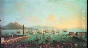 The Embarkment Of King Charleslll From Naples