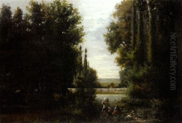Les Lavandieres - view 1