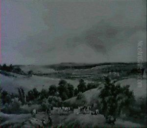 Paysage D'ile De France by Andre Jolivard