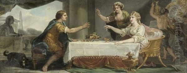 Le Repas De Marc-antoine Et Cleopatre - view 1