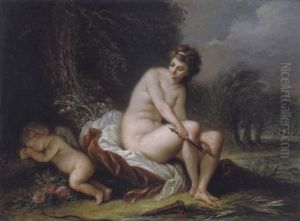 Venus Zerbricht Den Pfeil Amors by Pierre Jollain
