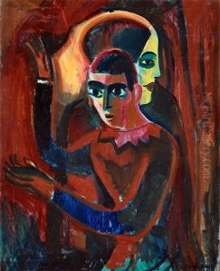 Figurer (agnes Och Svante) by John Jon-And