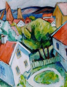 Vy Over Gullholmen by John Jon-And