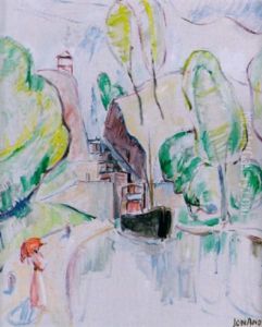 Gamla Slussen I Trollhatten by John Jon-And