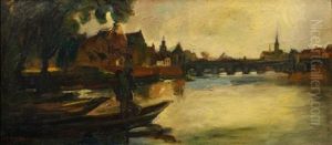 Maasbrug by Henri Charles Jonas