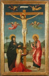 Crocifissione by Lazzaro Bastiani