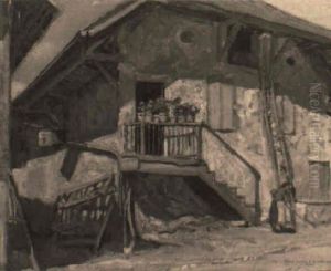 L'escalier Fleuri by Lucien Hector Jonas