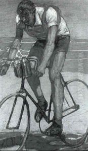 Le Coureur Cycliste by Lucien Hector Jonas