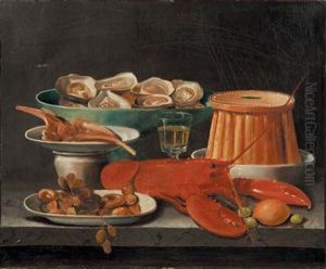 Nature Morte D'un Jour Gras by Gabriel-Germain Joncherie
