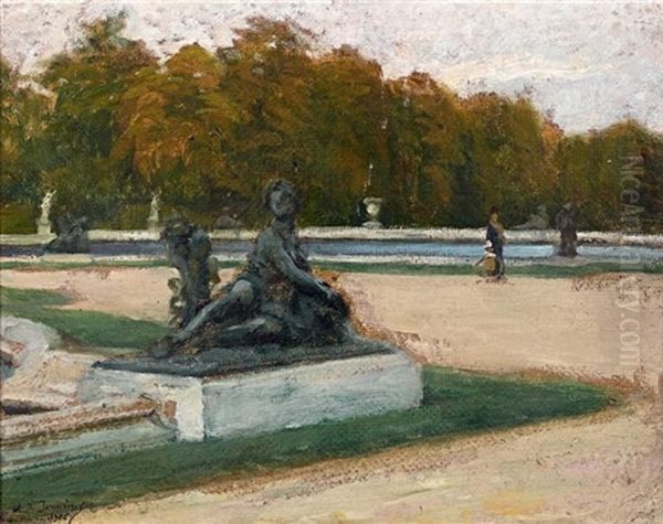 Le Parterre D'eau A Versailles - view 1