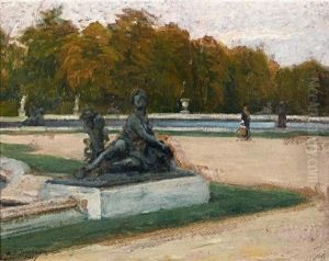 Le Parterre D'eau A Versailles by Leonce J. V. de Joncieres