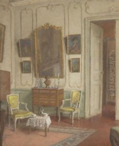 White Parlor by Leonce J. V. de Joncieres