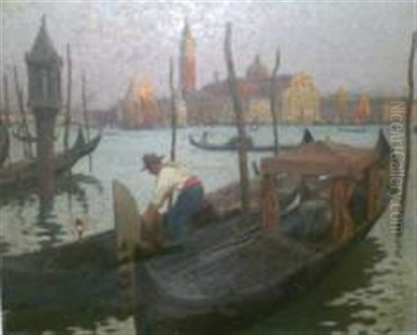 Gondoles A Venise - view 1