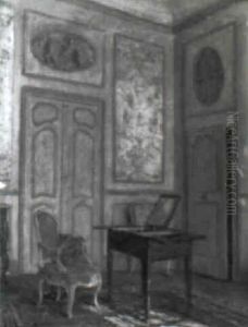 Barockes Interieur by Leonce J. V. de Joncieres