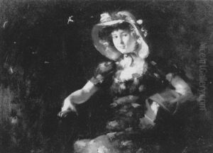 The Floral Bonnet by Francis Coates Jones