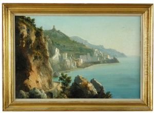 A View Of Amalfi From The Positano Road
