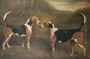 Forger And Foreman, Hounds Of The North Staffordshire Hunt by Herbert H. St. John Jones