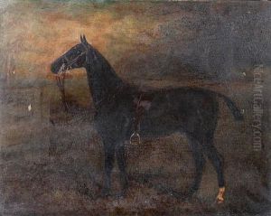 Tommy, A Saddled Hunter by Herbert H. St. John Jones