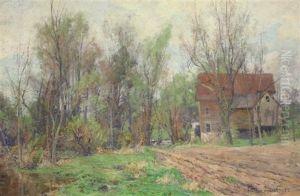 Country Landscape by Hugh Bolton Jones