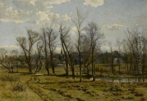Spring Landscape by Hugh Bolton Jones