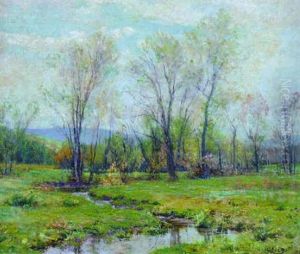 Spring Landscape by Hugh Bolton Jones