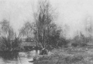 Meandering Stream by Hugh Bolton Jones