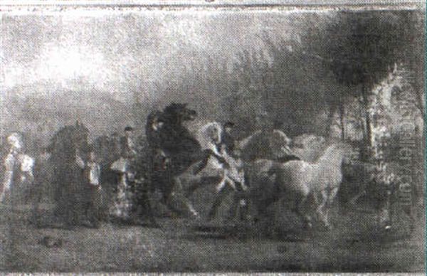 The Horse Fair - view 1