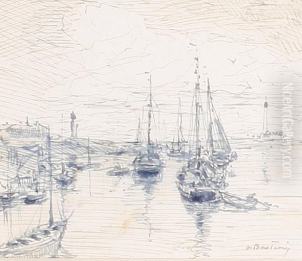 Boats At Harbour - view 1