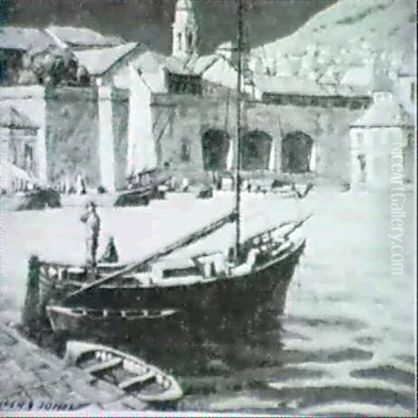The Medieval Harbour - Ragusa (dubrovnik) - view 1