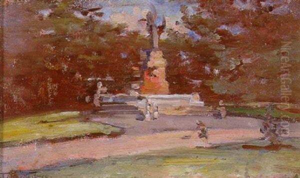 Memorial Fountain, Royal Botanical Gardens, Sydney - view 1