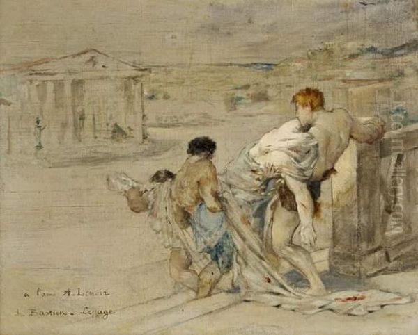 Enlevement Du Corps De Cesar - view 1