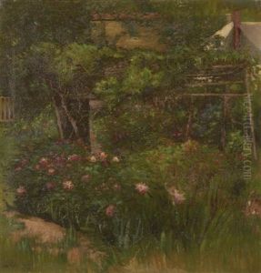 Corner Of My Garden by Leon Foster Jones