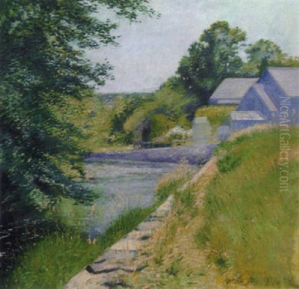 Summer Day By The River - view 1