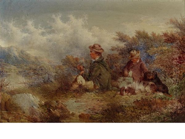 A Rest From The Hunt (pair) - view 1