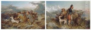 The Approach; A Successful Hunt (pair) by Paul Jones